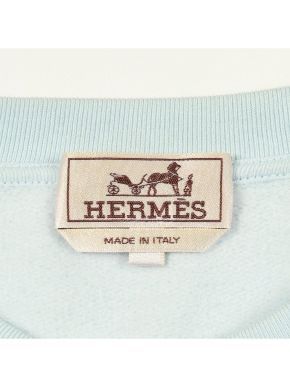 Hermes Sweatshirt Cotton Blue - Picture 3 of 7